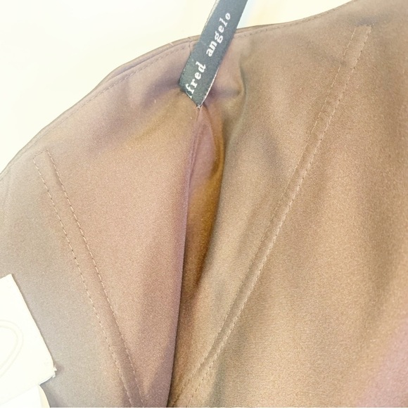 Alfred Angelo Brown Bridesmaid Dress Size S - Picture 2 of 13